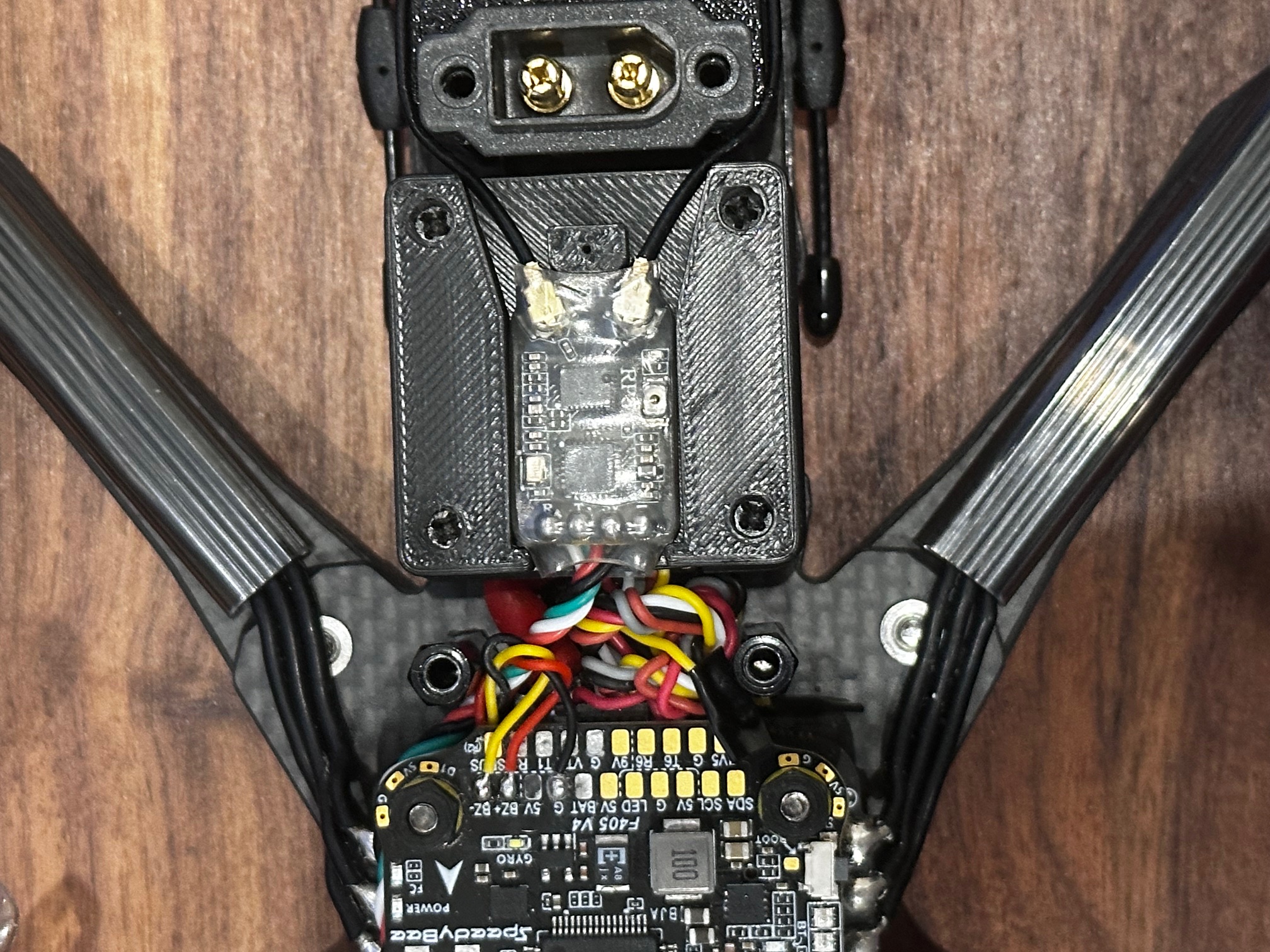 Custom ELRS receiver mount